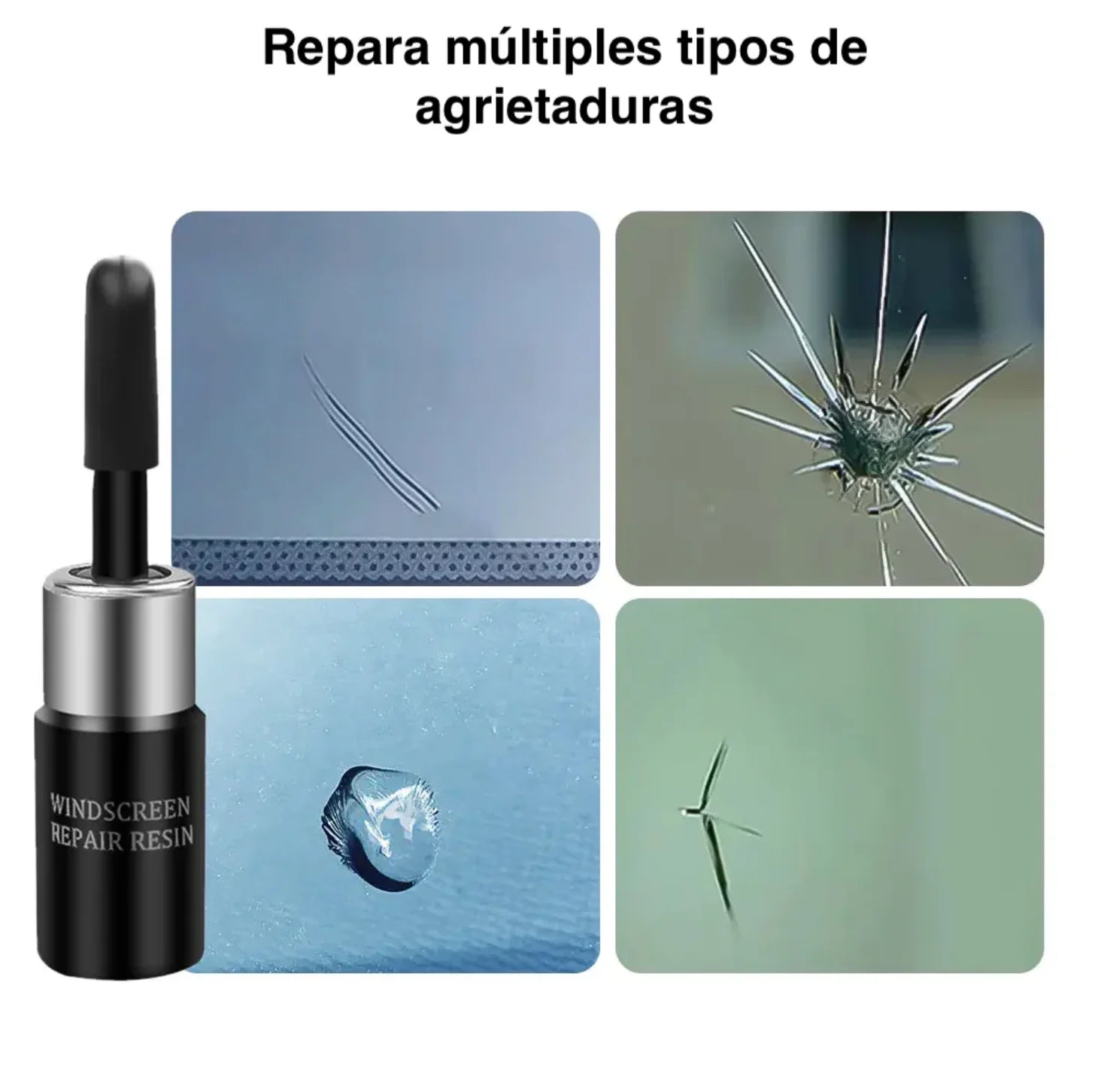 🧴 REPARADOR DE VIDRIOS – FÓRMULA PROFESIONAL 3X1 🔥