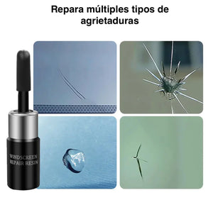 🧴 REPARADOR DE VIDRIOS – FÓRMULA PROFESIONAL 3X1 🔥